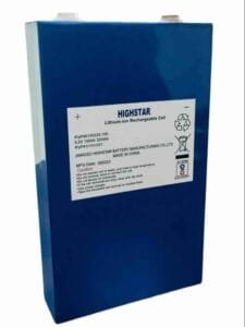 3.2V 100Ah LiFePO4 Prismatic Battery Cell ( High Star Lithium Battery)