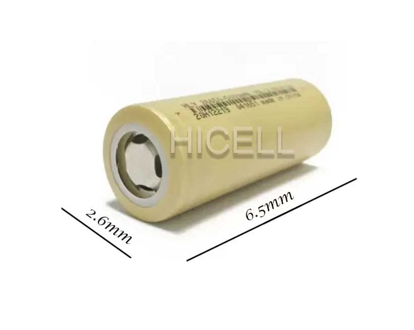 hly 26650 li-ion 26650 li-ion 5000mah battery cell