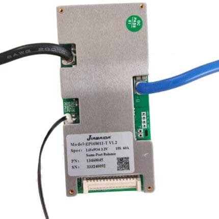 15S 60AMP BMS LFP JBD Hardware (ZP16S011)