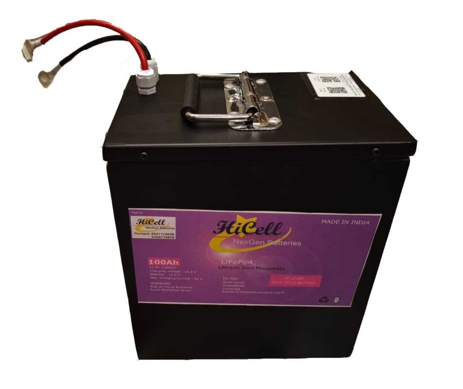 12V 105Ah, EVE - Life Po4 with BMS Protection (Normal BMS)